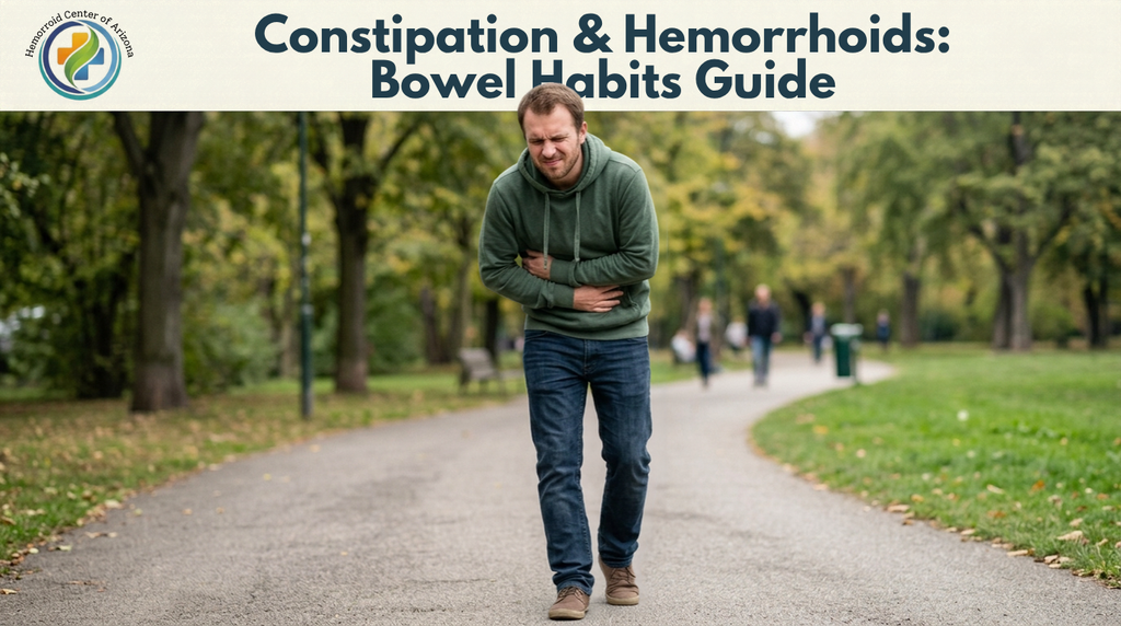 Constipation & Hemorrhoids: Bowel Habits and Anal Health - Cover Image